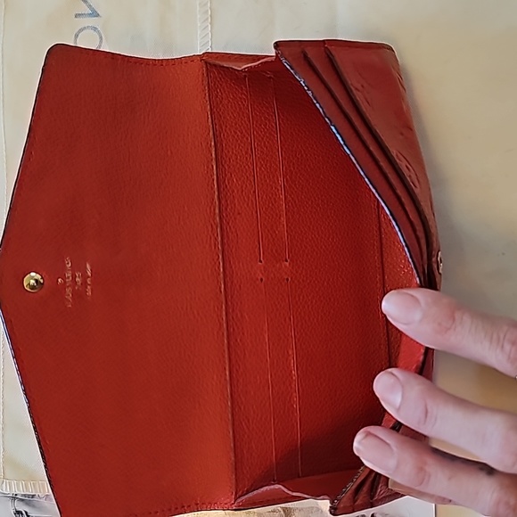 Louis Vuitton Portefeuille Curieuse Empreinte Red Wallet 2in1 - Picture 9 of 17
